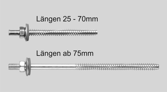 Gerüstanker E-X BZ Ø 6.3mm
